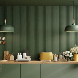 paintable white slat wall